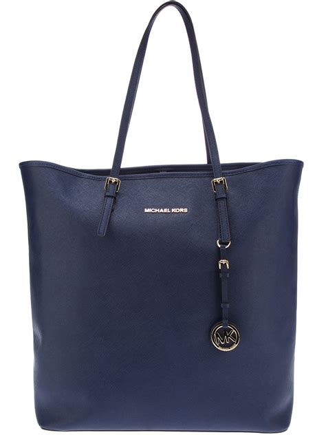 michael kors shopper blau|michael kors large shopper tote.